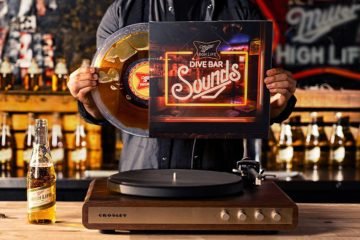 Miller High Life beer filled vinyl