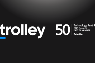 Payout platform Trolley has been ranked No.23 on Deloitte’s Technology Fast 50 (Canada) and No.153 on their Technology Fast 500 (North America).